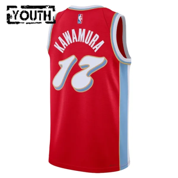 Nike Dječji Dres Memphis Grizzlies Yuki Kawamura City Edition 2024/25 Swingman Crvena