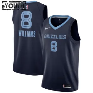 Nike Dječji Dres Memphis Grizzlies Zaire Williams 8 Icon Edition Swingman Navy