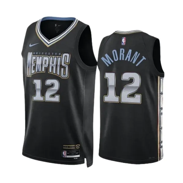 Nike Muški Dres Memphis Grizzlies JA Morant City Edition 2022/23 Swingman Crna Nike Muški Dres Memphis Grizzlies JA Morant City Edition 2022/23 Swingman Crna