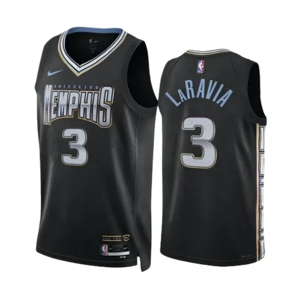 Nike Muški Dres Memphis Grizzlies Jake Laravia 3 City Edition 2022/23 Swingman Crna Nike Muški Dres Memphis Grizzlies Jake Laravia 3 City Edition 2022/23 Swingman Crna
