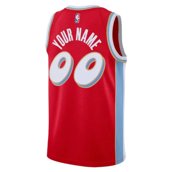 Nike Muški Dres Memphis Grizzlies Personalizacija City Edition 2024/25 Swingman Crvena