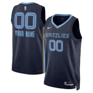Nike Muški Dres Memphis Grizzlies Personalizacija Icon Edition Swingman Navy