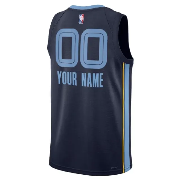 Nike Muški Dres Memphis Grizzlies Personalizacija Icon Edition Swingman Navy