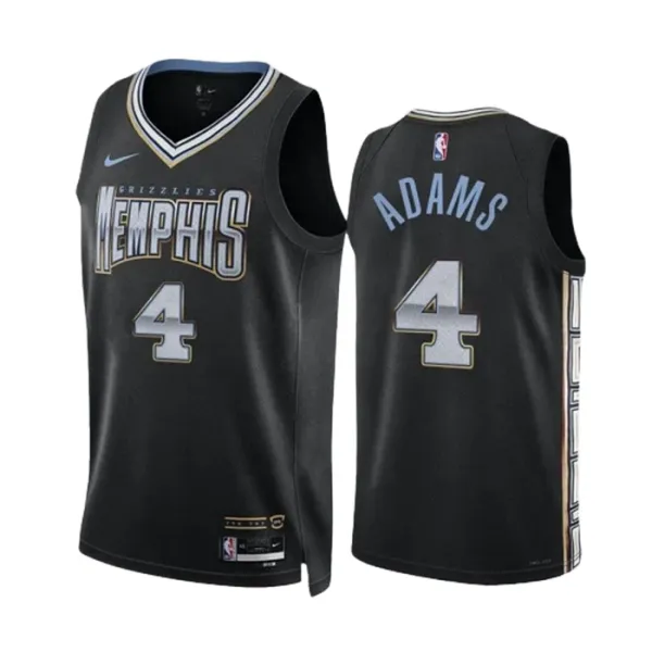 Nike Muški Dres Memphis Grizzlies Steven Adams 4 City Edition 2022/23 Swingman Crna Nike Muški Dres Memphis Grizzlies Steven Adams 4 City Edition 2022/23 Swingman Crna