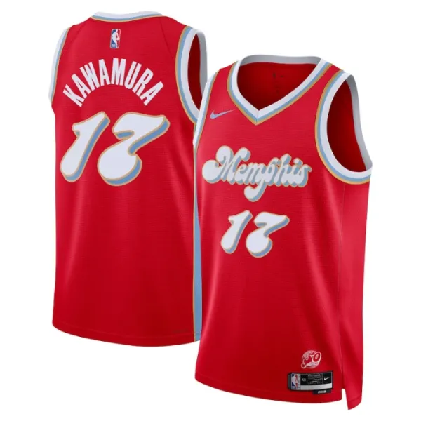 Nike Muški Dres Memphis Grizzlies Yuki Kawamura City Edition 2024/25 Swingman Crvena Nike Muški Dres Memphis Grizzlies Yuki Kawamura City Edition 2024/25 Swingman Crvena