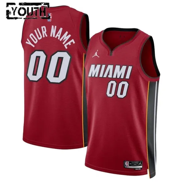 Dječji Dres Miami Heat Jordan Personalizacija Statement Edition Swingman Crvena Dječji Dres Miami Heat Jordan Personalizacija Statement Edition Swingman Crvena