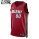 Dječji Dres Miami Heat Jordan Personalizacija Statement Edition Swingman Crvena
