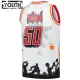 Dječji Dres Miami Heat Mitchell Ness x Tats Cru Edition Hardwood Classics 2023/24 Swingman Bijela