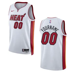 Muški Dres Miami Heat White Personalizacija Association Edition 2023/24 Swingman