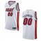 Muški Dres Miami Heat White Personalizacija Association Edition 2023/24 Swingman