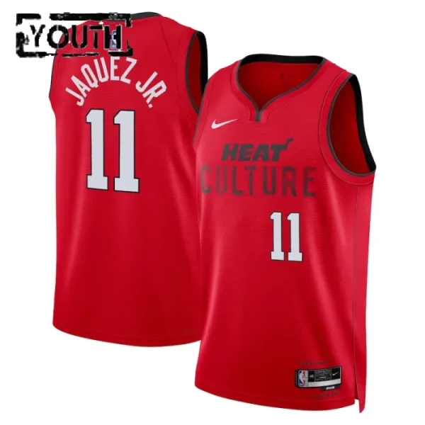 Nike Dječji Dres Miami Heat Jaime Jaquez JR City Edition 2024/25 Swingman Crvena Nike Dječji Dres Miami Heat Jaime Jaquez JR City Edition 2024/25 Swingman Crvena