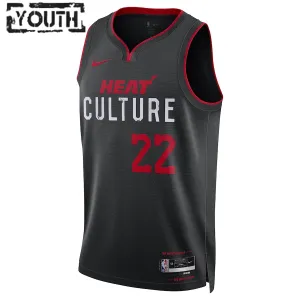 Nike Dječji Dres Miami Heat Jimmy Butler City Edition 2023/24 Swingman Crna
