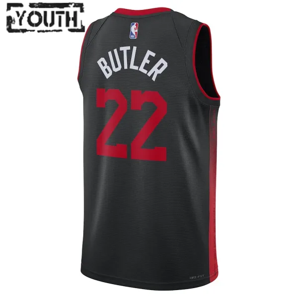 Nike Dječji Dres Miami Heat Jimmy Butler City Edition 2023/24 Swingman Crna