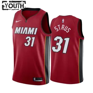 Nike Dječji Dres Miami Heat Max Strus 31 Statement Edition Swingman Crvena