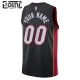 Nike Dječji Dres Miami Heat Personalizacija Icon Edition Swingman Crna