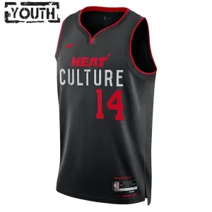 Nike Dječji Dres Miami Heat Tyler Herro 14 City Edition 2023/24 Swingman Crna