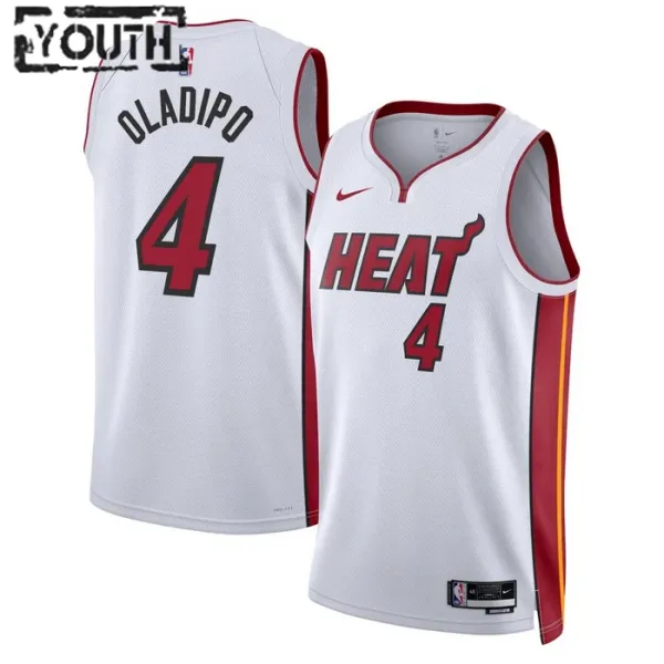 Nike Dječji Dres Miami Heat Victor Oladipo 4 Association Edition Swingman Bijela Nike Dječji Dres Miami Heat Victor Oladipo 4 Association Edition Swingman Bijela