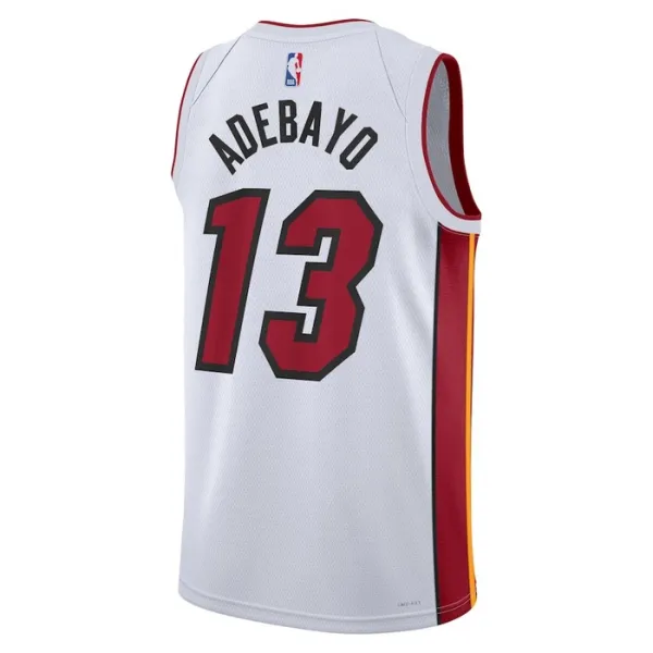 Nike Muški Dres Miami Heat Bam Adebayo 13 Association Edition Swingman Bijela