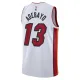 Nike Muški Dres Miami Heat Bam Adebayo 13 Association Edition Swingman Bijela