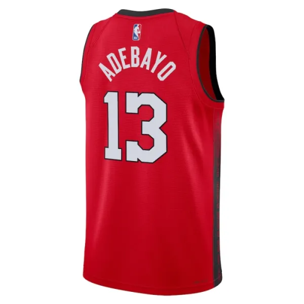 Nike Muški Dres Miami Heat Bam Adebayo City Edition 2024/25 Swingman Crvena
