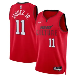 Nike Muški Dres Miami Heat Jaime Jaquez JR City Edition 2024/25 Swingman Crvena