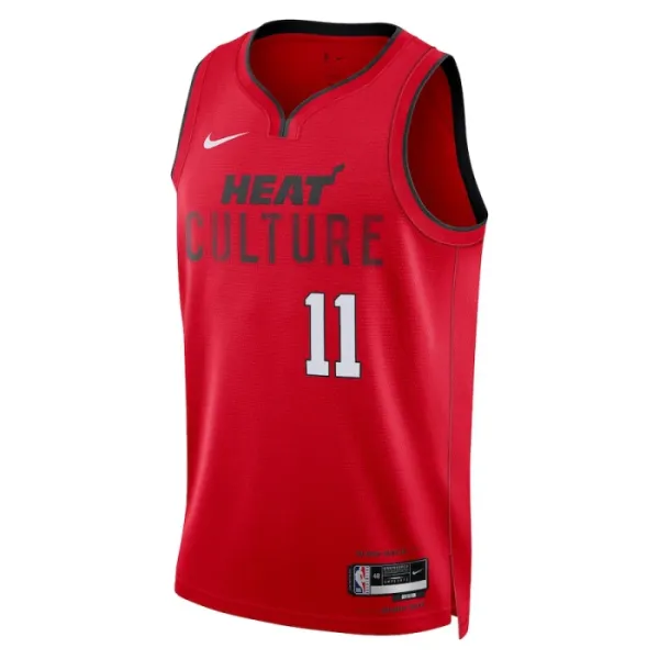 Nike Muški Dres Miami Heat Jaime Jaquez JR City Edition 2024/25 Swingman Crvena