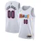 Nike Muški Dres Miami Heat Personalizacija City Edition 2022/23 Swingman Bijela