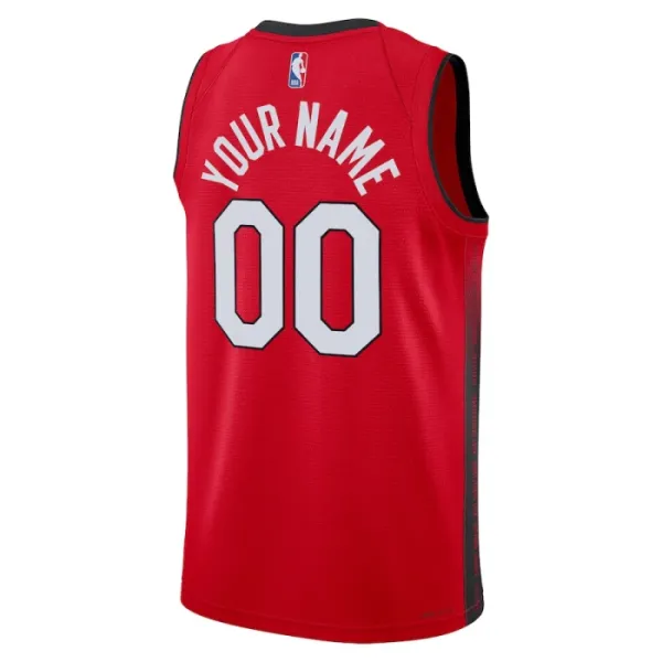 Nike Muški Dres Miami Heat Personalizacija City Edition 2024/25 Swingman Crvena
