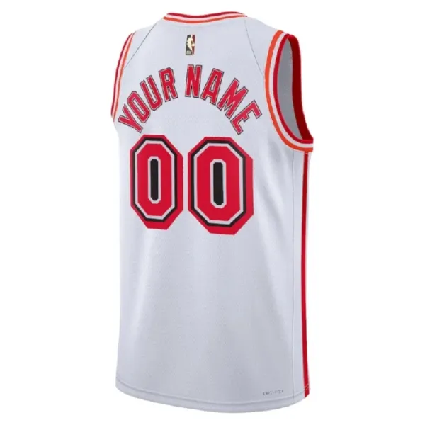 Nike Muški Dres Miami Heat Personalizacija Classic Edition 2022/23 Swingman Bijela