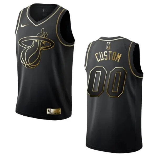 Nike Muški Dres Miami Heat Personalizacija Golden Edition Swingman Crna Nike Muški Dres Miami Heat Personalizacija Golden Edition Swingman Crna