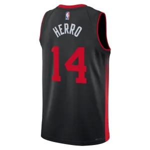 Nike Muški Dres Miami Heat Tyler Herro 14 City Edition 2023/24 Swingman Crna