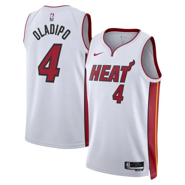 Nike Muški Dres Miami Heat Victor Oladipo 4 Association Edition Swingman Bijela Nike Muški Dres Miami Heat Victor Oladipo 4 Association Edition Swingman Bijela