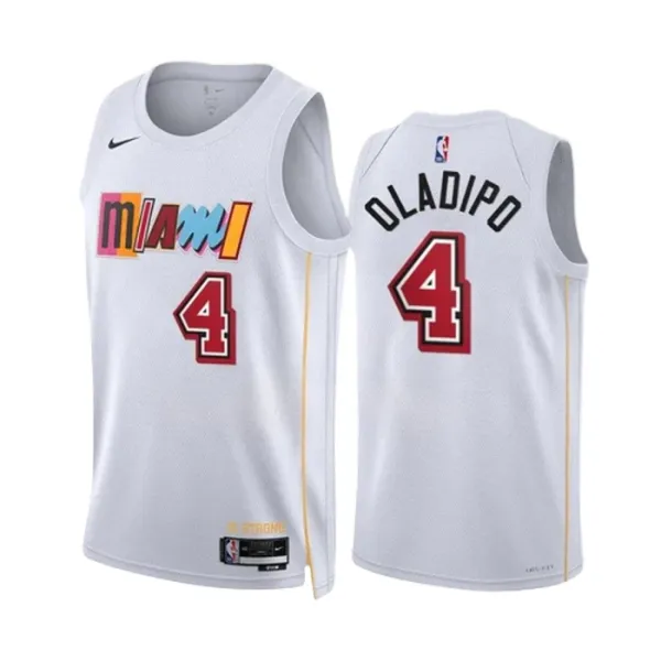 Nike Muški Dres Miami Heat Victor Oladipo 4 City Edition 2022/23 Swingman Bijela Nike Muški Dres Miami Heat Victor Oladipo 4 City Edition 2022/23 Swingman Bijela