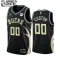 Dječji Dres Milwaukee Bucks Jordan Personalizacija Statement Edition Swingman Crna