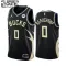 Dječji Dres Milwaukee Bucks Marjon Beauchamp 0 Jordan Statement Edition Swingman Crna