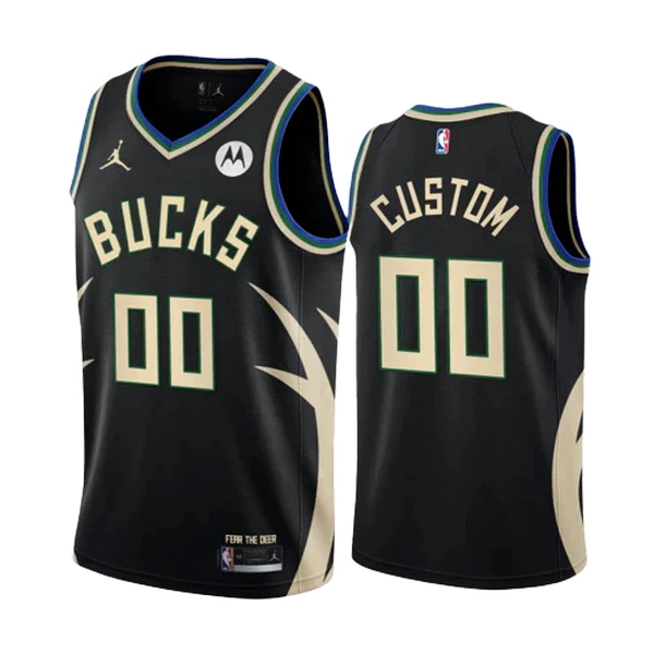 Muški Dres Milwaukee Bucks Jordan Personalizacija Statement Edition Swingman Crna Muški Dres Milwaukee Bucks Jordan Personalizacija Statement Edition Swingman Crna