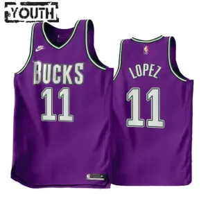 Nike Dječji Dres Milwaukee Bucks Brook Lopez 11 Classic Edition 2022/23 Swingman