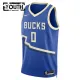 Nike Dječji Dres Milwaukee Bucks Damian Lillard City Edition 2024/25 Swingman Plava