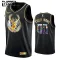 Nike Dječji Dres Milwaukee Bucks Diamond Edition Personalizacija Swingman Crna