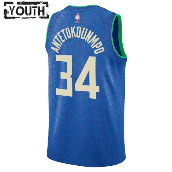Nike Dječji Dres Milwaukee Bucks Giannis Antetokounmpo City Edition 2023/24 Swingman