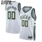 Nike Dječji Dres Milwaukee Bucks Personalizacija Association Edition Swingman Bijela