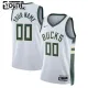 Nike Dječji Dres Milwaukee Bucks Personalizacija Association Edition Swingman Bijela Nike Dječji Dres Milwaukee Bucks Personalizacija Association Edition Swingman Bijela