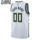 Nike Dječji Dres Milwaukee Bucks Personalizacija Association Edition Swingman Bijela
