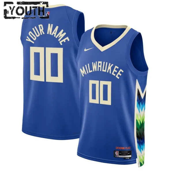 Nike Dječji Dres Milwaukee Bucks Personalizacija City Edition 2022/23 Swingman Nike Dječji Dres Milwaukee Bucks Personalizacija City Edition 2022/23 Swingman