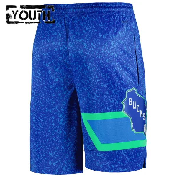 Nike Dječji Kratke Hlače Milwaukee Bucks City Edition 2023/24 Swingman
