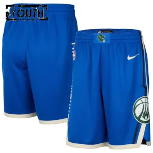 Nike Dječji Kratke Hlače Milwaukee Bucks City Edition 2024/25 Swingman