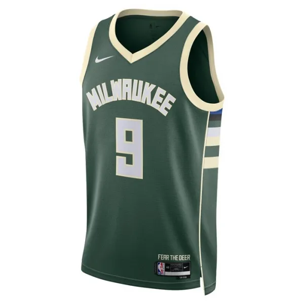 Nike Muški Dres Milwaukee Bucks Bobby Portis JR 9 Icon Edition Swingman Zelena