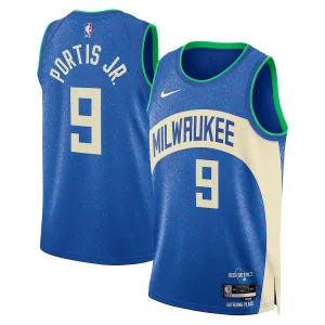 Nike Muški Dres Milwaukee Bucks Bobby Portis Jr City Edition 2023/24 Swingman