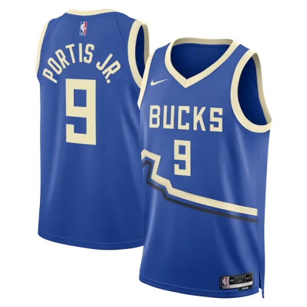 Nike Muški Dres Milwaukee Bucks Bobby Portis JR City Edition 2024/25 Swingman Plava Nike Muški Dres Milwaukee Bucks Bobby Portis JR City Edition 2024/25 Swingman Plava