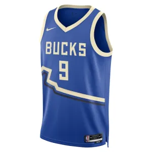 Nike Muški Dres Milwaukee Bucks Bobby Portis JR City Edition 2024/25 Swingman Plava